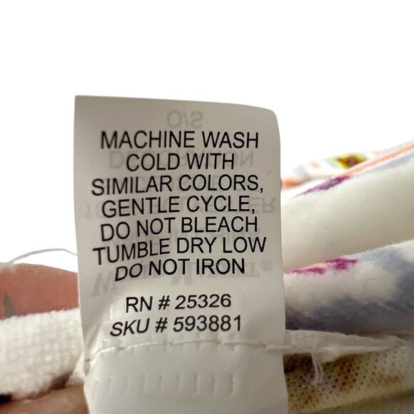 World Market Boho Patterned Kimono Cozy Robe White Multicolor One Size - Picture 11 of 12